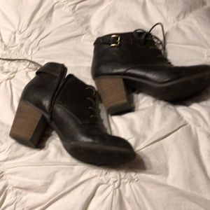 Brown ankle boots